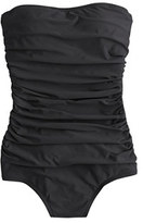 Thumbnail for your product : J.Crew Ruched bandeau one-piece swimsuit