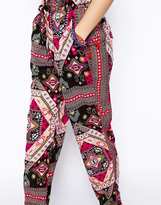 Thumbnail for your product : ASOS Scarf Print Beach Pants