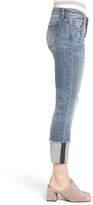 Thumbnail for your product : KUT from the Kloth Cameron Roll Cuff Straight Leg Jeans (Gain)