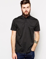 Thumbnail for your product : Ted Baker Polo Shirt With Grosgrain Collar