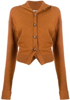 Thumbnail for your product : Chloé Ruched Turtleneck Cardigan