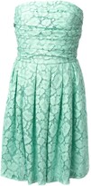 Thumbnail for your product : Moschino Cheap & Chic Lace Strapless Dress