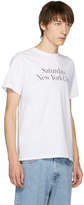 Thumbnail for your product : Saturdays NYC White Miller Standard T-Shirt