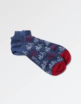 Thumbnail for your product : Fat Face One Pack Bike Trainer Socks