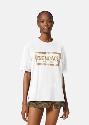 Versace Fendace Logo T-shirt - ShopStyle