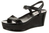Thumbnail for your product : PRADA SPORT Slingback Sandals Black