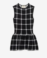 Thumbnail for your product : Torn By Ronny Kobo Exclusive Checkered Plaid Sleeveless Peplum Top