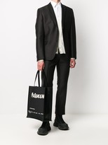 Thumbnail for your product : Alexander McQueen Painterly Logo Print Tote