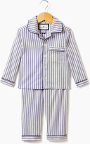 Thumbnail for your product : Petite Plume Kids Navy French Ticking Pajama Set