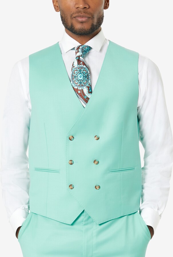 Tayion Collection Men's ClassicFit Wool Suit Vest ShopStyle
