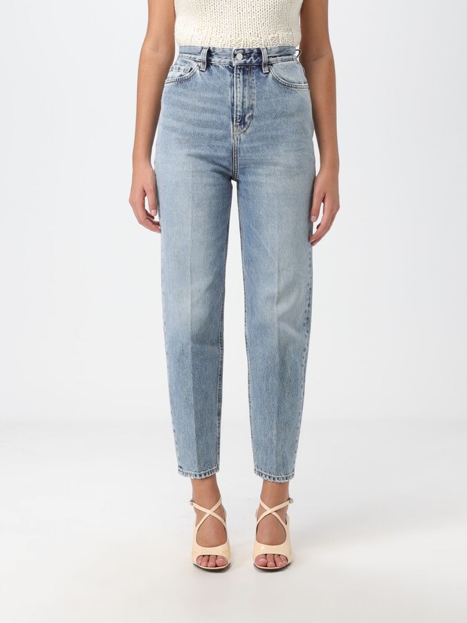 Totême Jeans Woman color Blue - ShopStyle