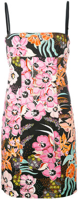 Just Cavalli floral print mini dress