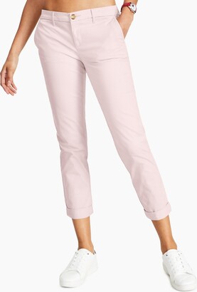 Tommy Hilfiger Women's Pink Pants on Sale | ShopStyle