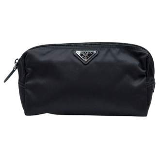 Prada Black Cloth Travel Bag
