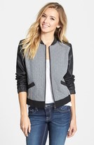 Thumbnail for your product : Collection B Quilted Baseball Jacket (Juniors)