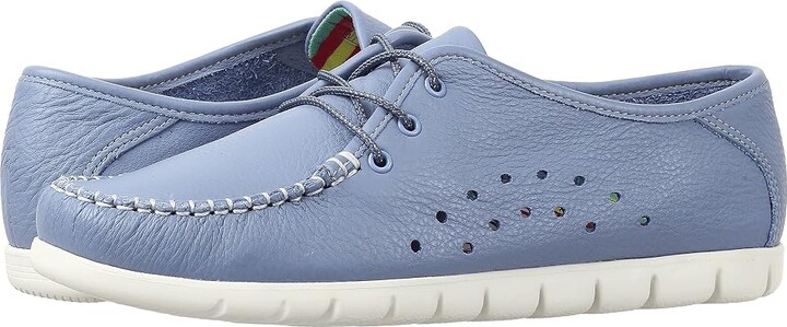 SAS Breezy Women's Shoes Periwinkle : 7 N - Narrow (AA), Leather