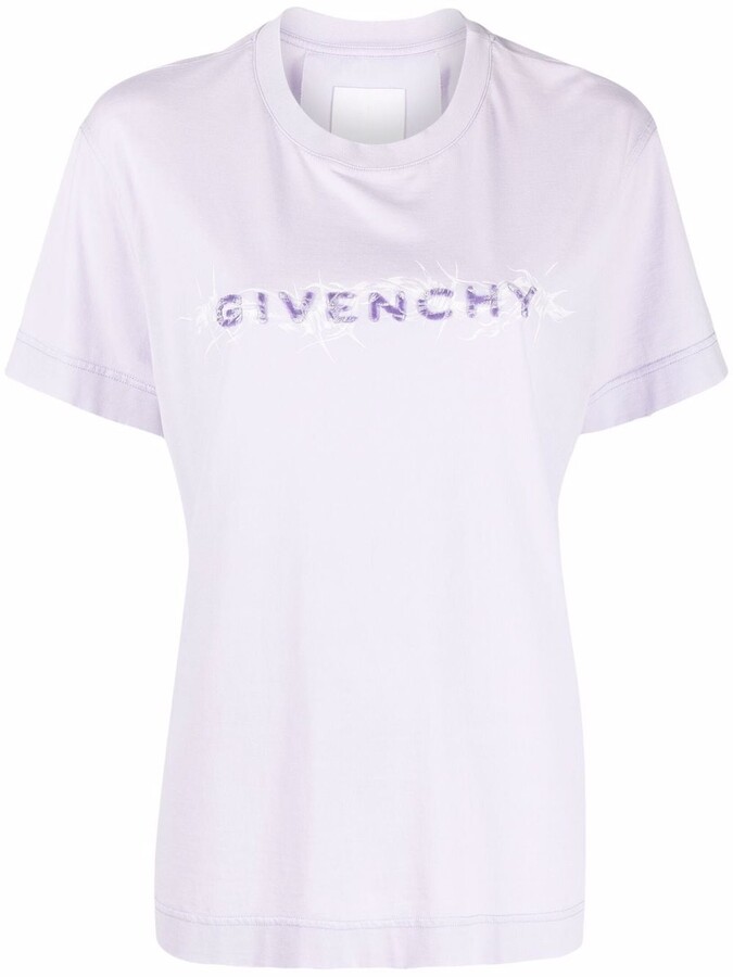 Givenchy logo-print T-shirt - ShopStyle
