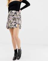 Thumbnail for your product : Glamorous brocade skirt-Purple