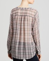 Thumbnail for your product : Joie Blouse - Marice Plaid