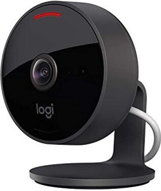 Logitech 961-000489 Indoor HD Network Camera - Graphite - 15 ft Infrared Night Vision - Table Mount, Shelf Mount, Wall Mount, Ceiling Mount - Apple...