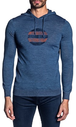 lightweight knit hoodie
