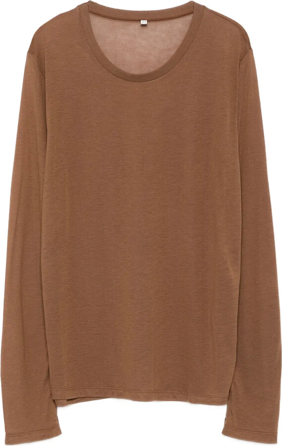 Base Range Round-Neck Long-Sleeve Top