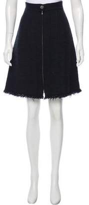 Chanel Woven Knee-Length Skirt