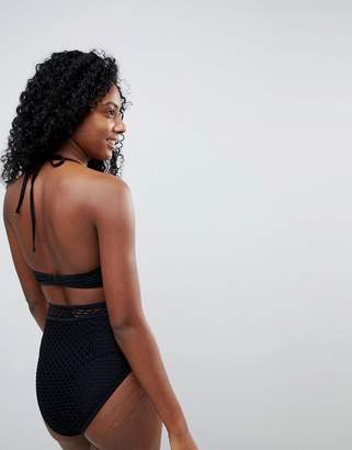 New Look Mixed Mesh Swimsuit