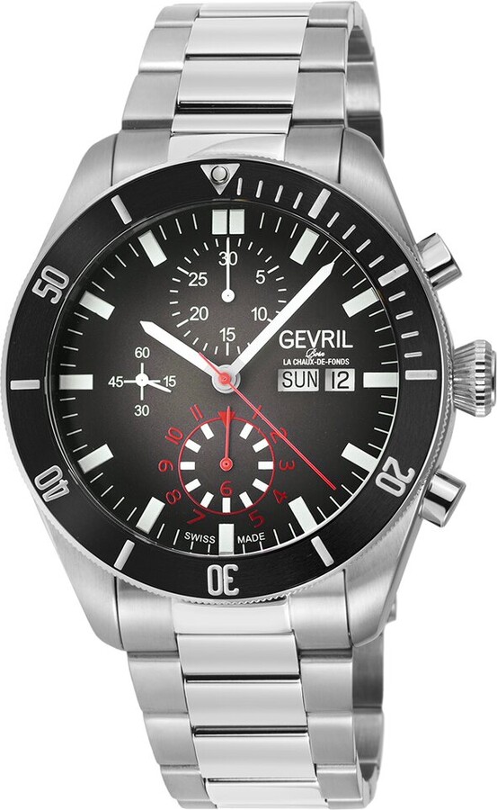 Gevril Men's Yorkville Chronograph Watch ShopStyle