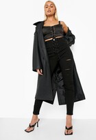 Thumbnail for your product : boohoo Basics High Waisted Ripped Skinny Jeggings