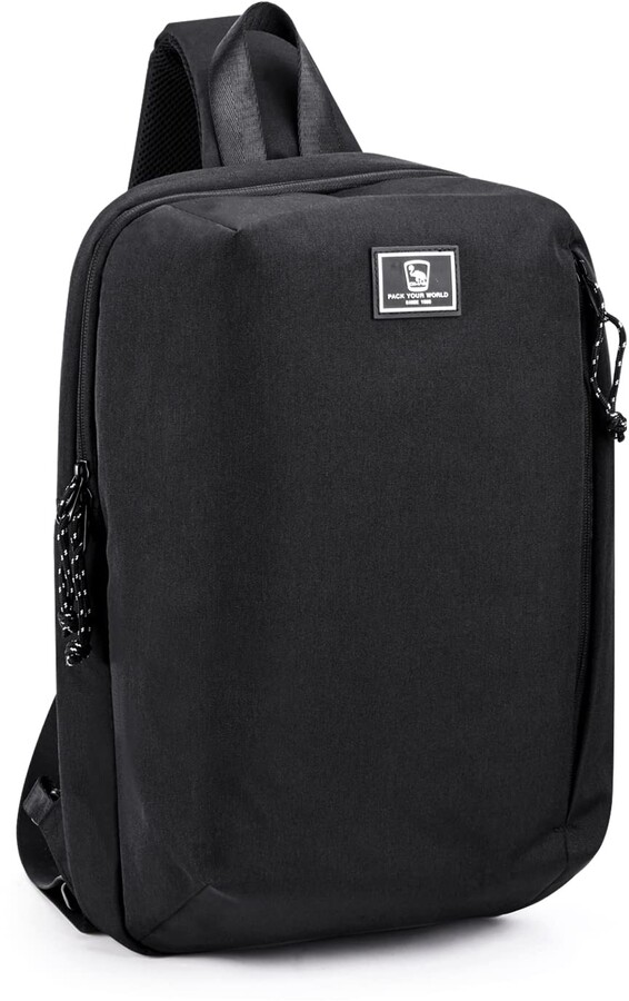 OIWAS Sling Laptop Bag 14 Inch One Strap Backpack Crossbody Satchel