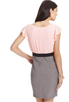 Thumbnail for your product : Amy Byer BCX Cap-Sleeve Fitted Dress