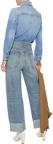 Thumbnail for your product : Rag & Bone Maya Distressed High-rise Straight-leg Jeans