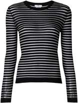 Fendi striped fitted sweater 