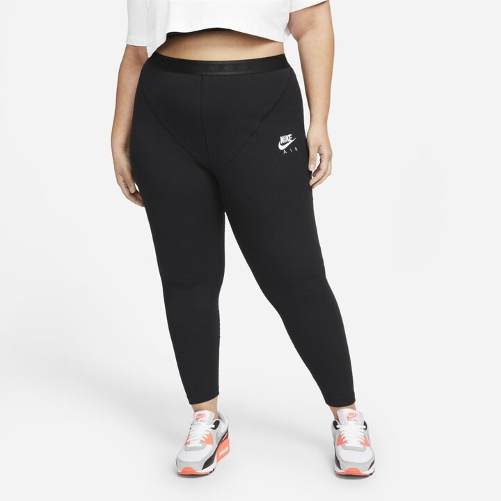 Nike Air Women's High-Waisted Ribbed Leggings - ShopStyle Plus Size Pants