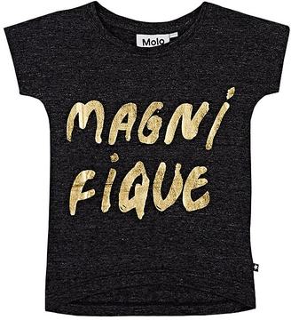 Molo Kids "Magnifique" Cotton-Blend T-Shirt