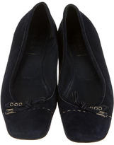 Thumbnail for your product : Prada Suede Flats