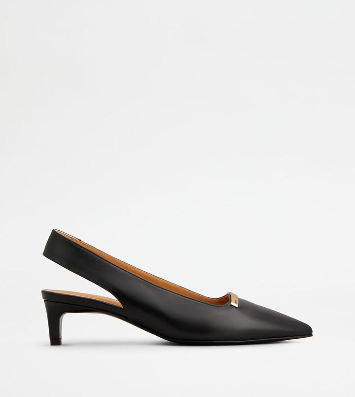 Tod's Slingback Pumps in Leather