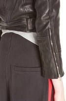 Thumbnail for your product : Vetements Women's Crop Leather Biker Jacket