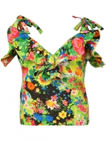 Thumbnail for your product : Rosie Assoulin Exclusive Ruffle Front Top