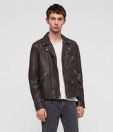 Thumbnail for your product : AllSaints Holt Leather Biker Jacket