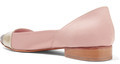 Thumbnail for your product : M Missoni Satin pointed-toe flats