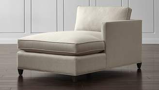 Crate & Barrel Dryden Right Arm Chaise Lounge