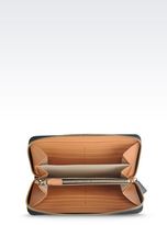 Thumbnail for your product : Giorgio Armani Printed Calfskin Zip-Around Wallet