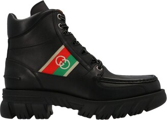 Authentic Gucci Men’s Military Style Boots 12