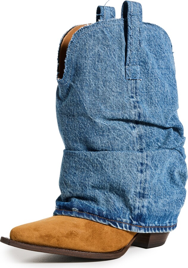 R 13 Trailblazer leather platform boots ShopStyle