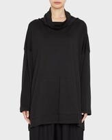 Thumbnail for your product : eskandar Monks Cowl-Neck Wool Pullover Top