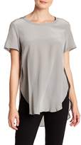 Thumbnail for your product : Acrobat Overlap Sideseam Silk Tee