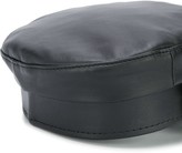 Thumbnail for your product : Ruslan Baginskiy Leather Baker Boy Hat