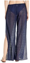 Thumbnail for your product : Becca by Rebecca Virtue Poetic Sheer Lace Pants Cover-Up (Navy) Women's Swimwear
